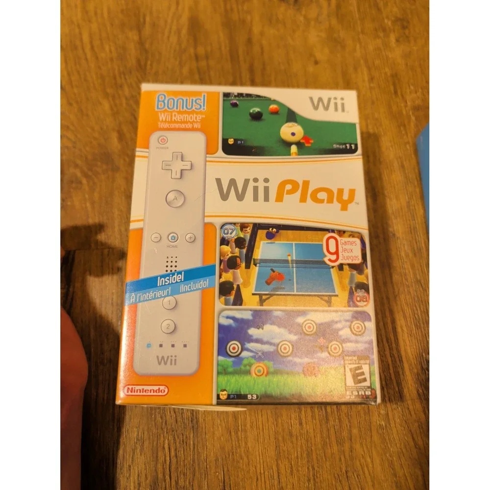 NINTENDO WII SPORTS CONSOLE OPEN BOX Wii SPORTS Used Twice.W Extra Game Etc.